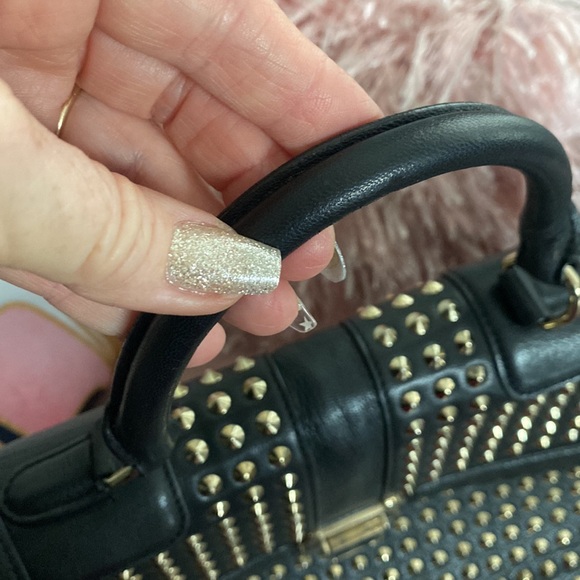 🖤✨EUC Rebecca Minkoff Elle Studded Satchel. - Picture 10 of 12